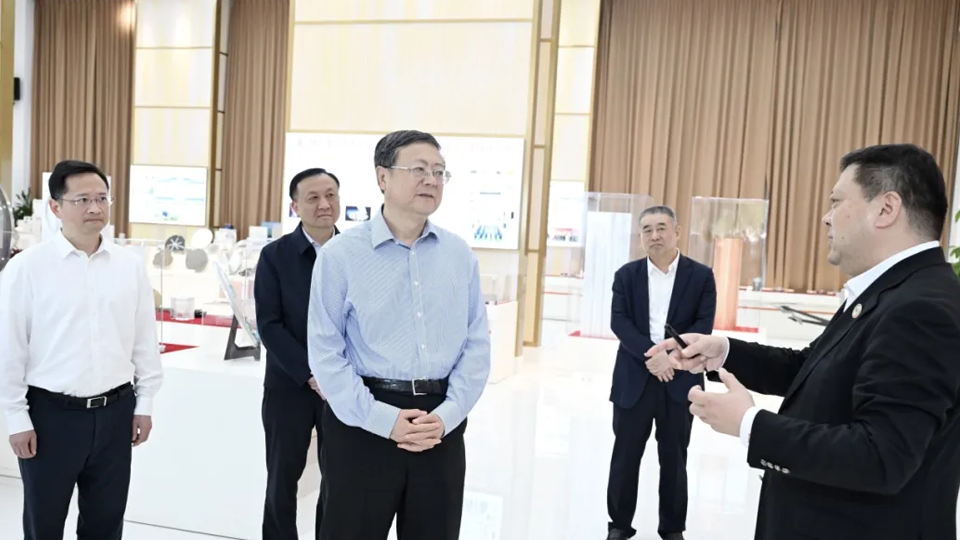 上海市委书记陈吉宁调研同创普润上海基地