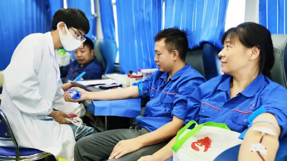 为生命续航｜益阳基地“热血涌动”